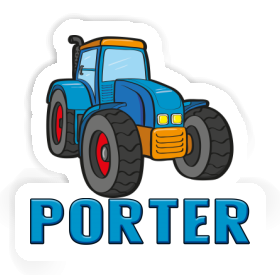 Porter Aufkleber Traktor Image