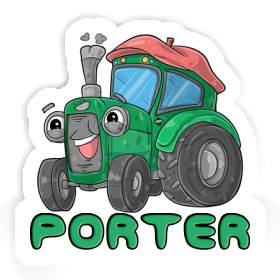 Autocollant Porter Tracteur Image
