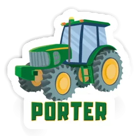 Porter Autocollant Tracteur Image