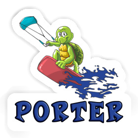 Kitesurfer Sticker Porter Image