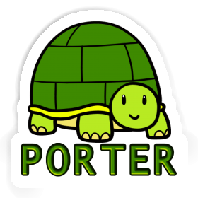 Aufkleber Schildkröte Porter Image
