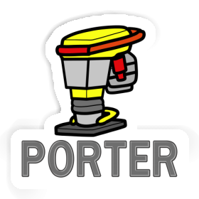Sticker Vibratory tamper Porter Image