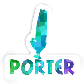 Sticker Windsurfer Porter Image