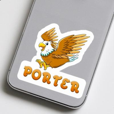Autocollant Aigle Porter Laptop Image