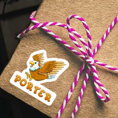 Porter Aufkleber Adler Gift package Image