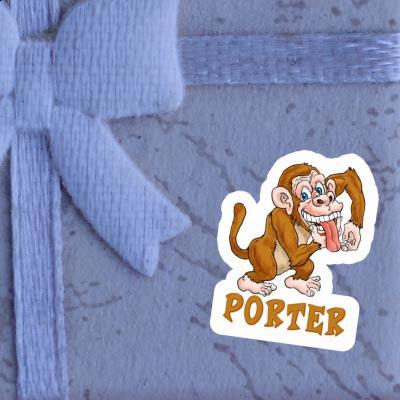 Ape Sticker Porter Notebook Image