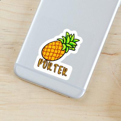 Sticker Pineapple Porter Notebook Image