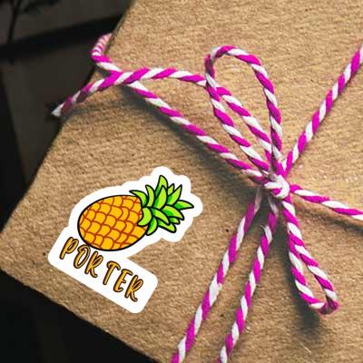 Aufkleber Ananas Porter Gift package Image