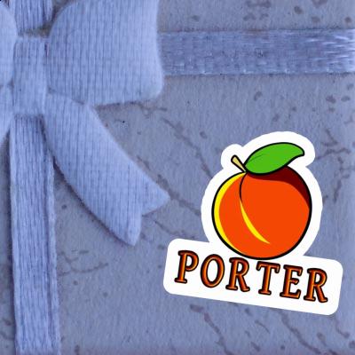 Sticker Porter Apricot Laptop Image