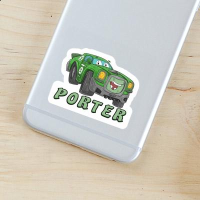 Sticker Porter Car Gift package Image