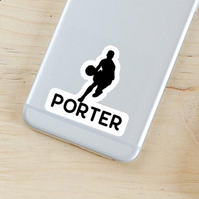 Aufkleber Basketballspieler Porter Gift package Image
