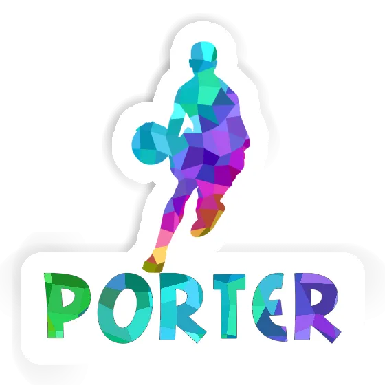 Porter Sticker Basketball Player Gift package Image