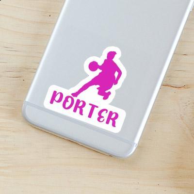 Porter Sticker Basketball Player Gift package Image