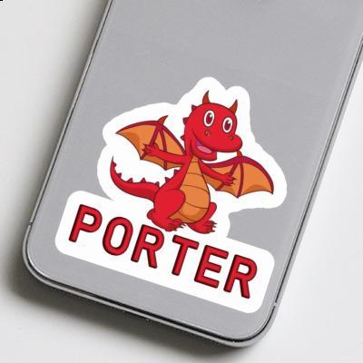 Bébé dragon Autocollant Porter Laptop Image