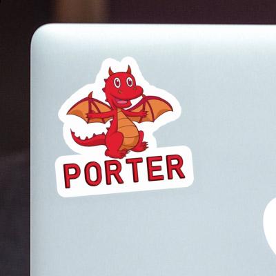 Aufkleber Drache Porter Laptop Image