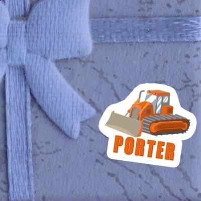 Sticker Porter Excavator Notebook Image