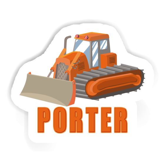 Porter Aufkleber Bagger Gift package Image