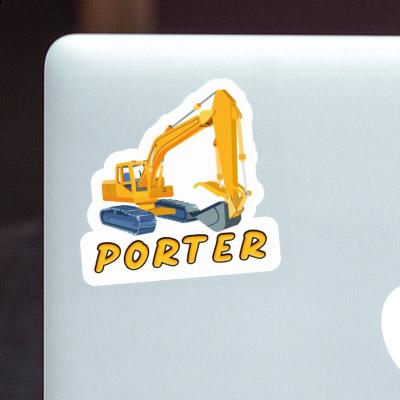 Excavator Sticker Porter Image