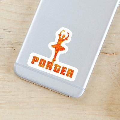 Porter Sticker Ballerina Image