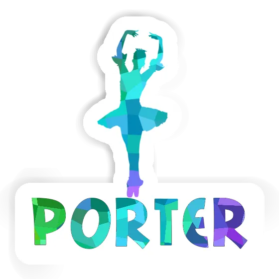 Porter Sticker Ballerina Notebook Image