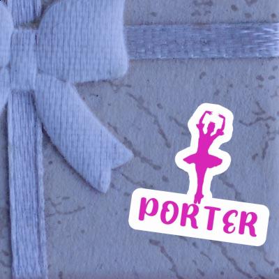 Porter Sticker Ballerina Notebook Image