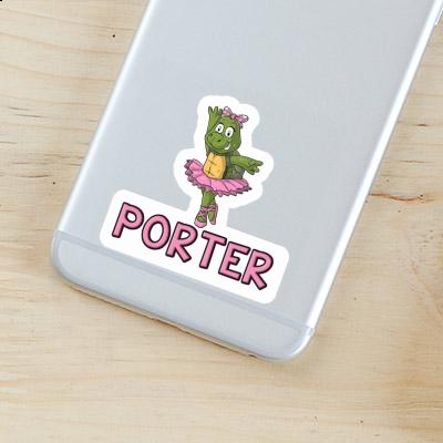 Porter Sticker Turtle Laptop Image