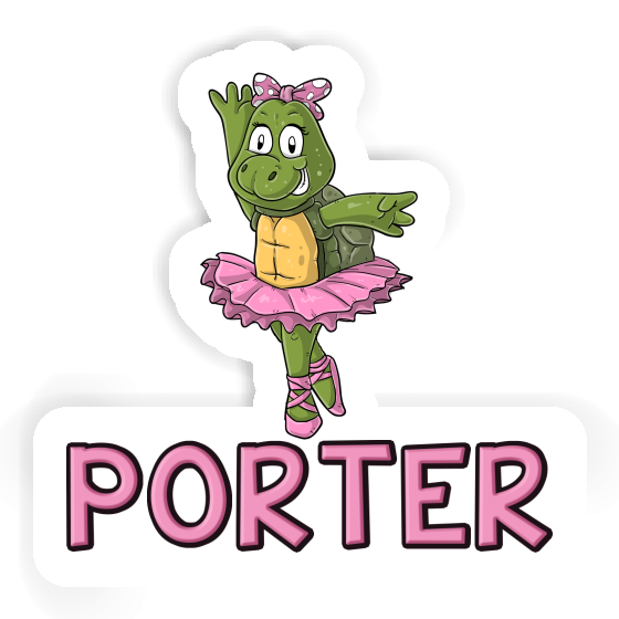 Sticker Schildkröte Porter Image