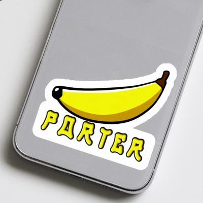 Sticker Banana Porter Notebook Image