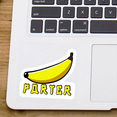 Sticker Banana Porter Laptop Image