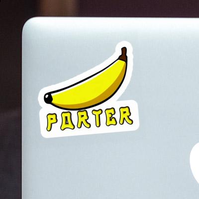 Sticker Banane Porter Notebook Image