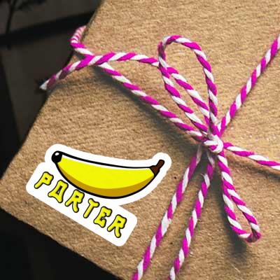 Porter Autocollant Banane Gift package Image