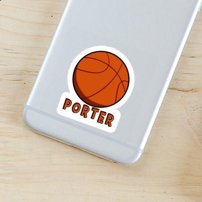 Porter Sticker Basketball Laptop Image