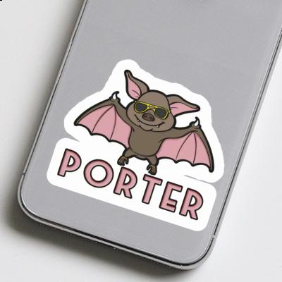 Sticker Fledermaus Porter Laptop Image