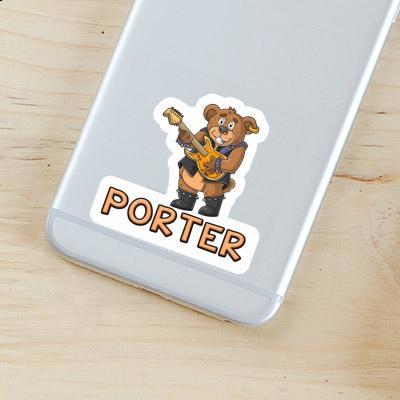 Porter Sticker Guitarist Gift package Image