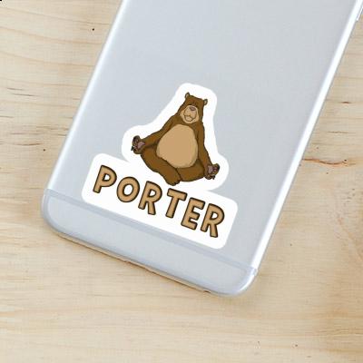 Porter Autocollant Yogi Gift package Image