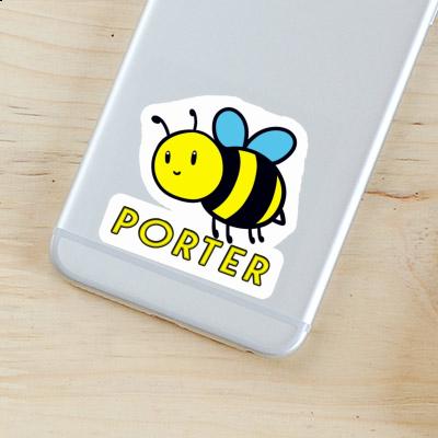 Sticker Bee Porter Notebook Image