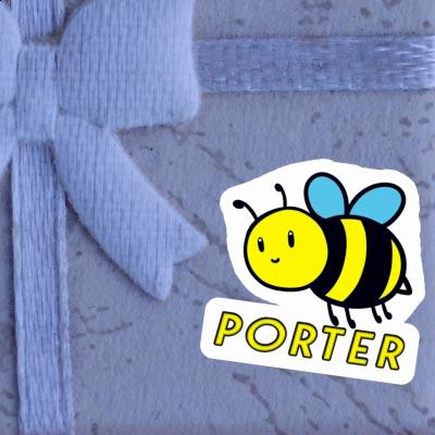 Sticker Bee Porter Notebook Image