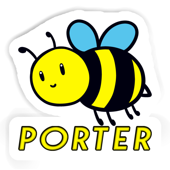 Sticker Bee Porter Notebook Image