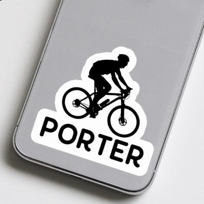 Biker Sticker Porter Notebook Image