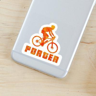 Sticker Porter Biker Notebook Image