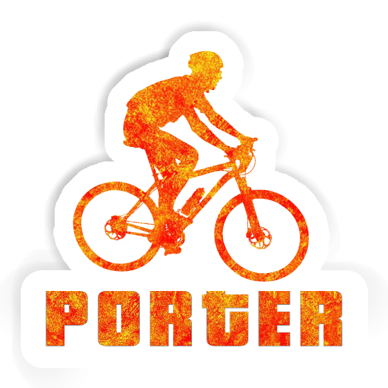 Aufkleber Porter Biker Image