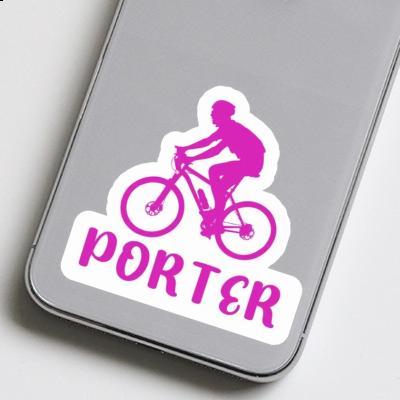 Aufkleber Biker Porter Laptop Image