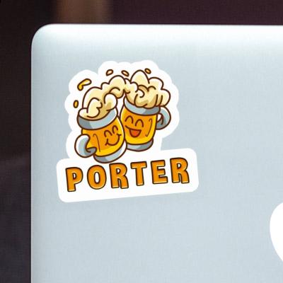 Bière Autocollant Porter Laptop Image