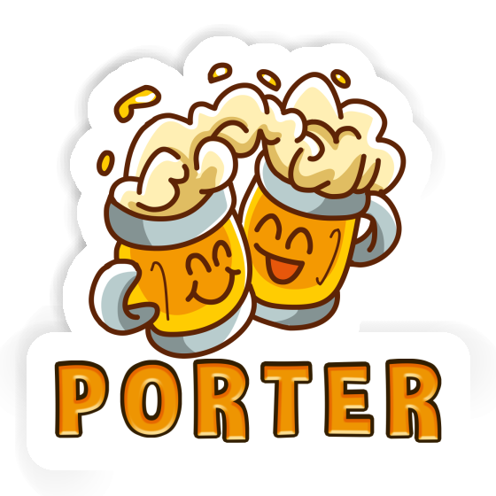 Bière Autocollant Porter Laptop Image