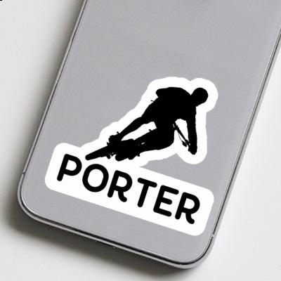 Porter Sticker Biker Laptop Image