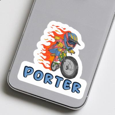 Sticker Porter Biker Image