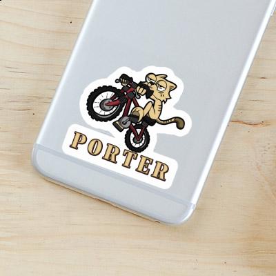 Sticker Bicycle Porter Laptop Image