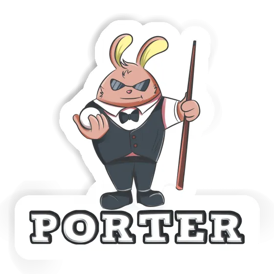 Porter Autocollant Lapin Gift package Image
