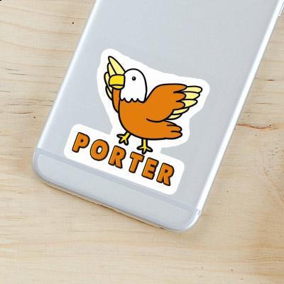 Bird Sticker Porter Notebook Image