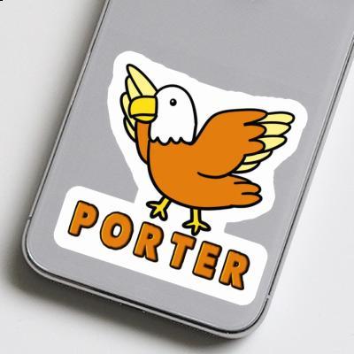 Sticker Porter Vogel Gift package Image